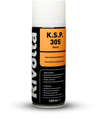 K.S.P. 305 Spray-RIVOLTA Korrosionsschutz von Bremer & Leguil K.S.P. 305 Spray-RIVOLTA Korrosionsschutz von Bremer & Leguil